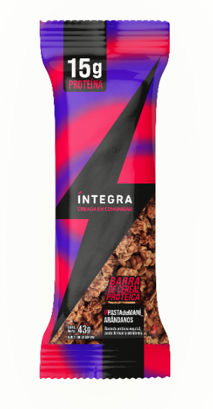  Barrita de Cereal Integra Proteica Arandanos