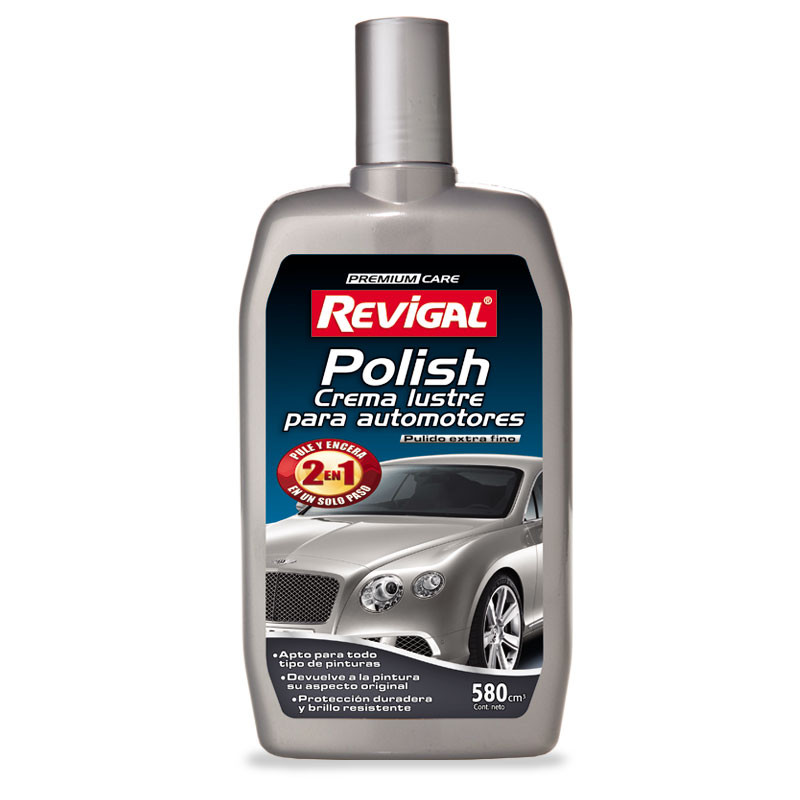 Polish 2 en 1 Crema Lustre para Automotores