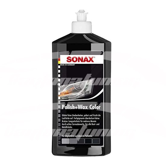  Sonax Polish & Wax p/ Colores Negros
