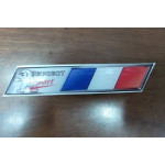 Insignias Recinada De Francia,Peugeot