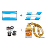 Kit Bandera Calcomania,argentina