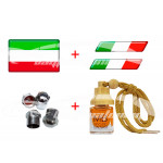 Kit Bandera Calcomania,italia 