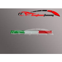 Banderita Italia Recinada,calco , alargada